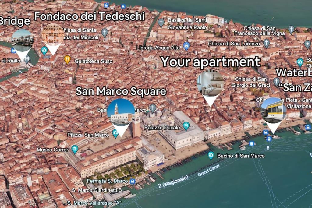 2 Min Da Piazza San Marco L-Home Venice Luaran gambar